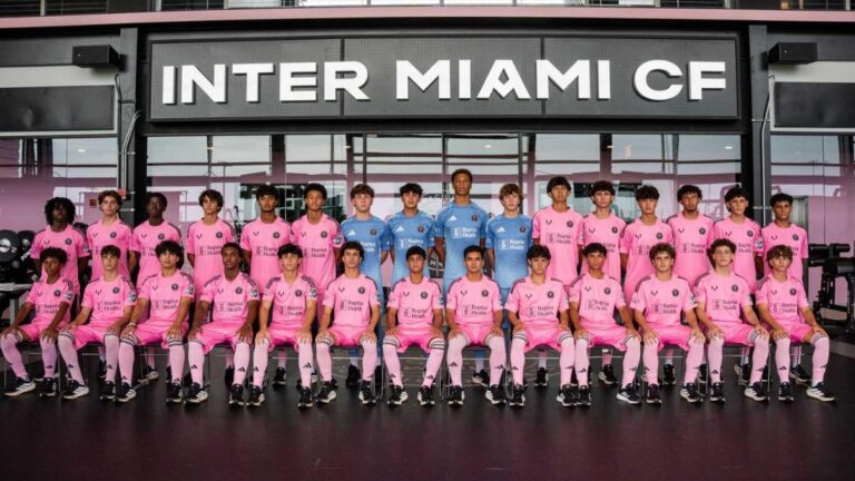 El equipo de menores de 16 años del Inter Miami de la MLS.