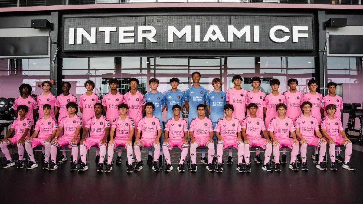 El equipo de menores de 16 años del Inter Miami de la MLS.
