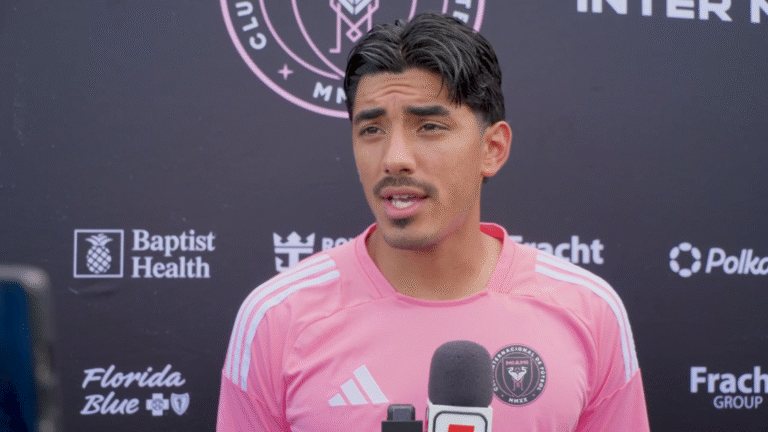 Rocco Ríos, portero de Inter Miami en la MLS.