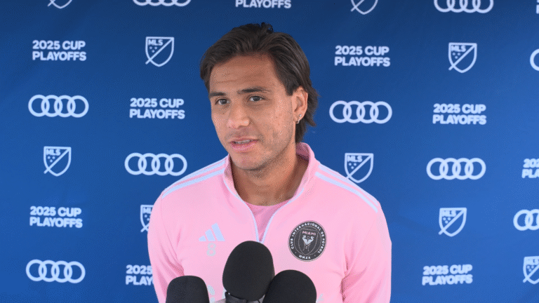 Telasco Segovia, jugador del Inter Miami de la MLS.