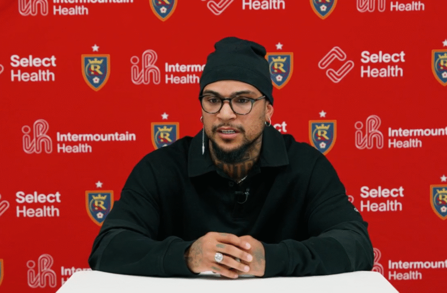 DeAndre Yedlin, jugador del Real Salt Lake de la MLS.