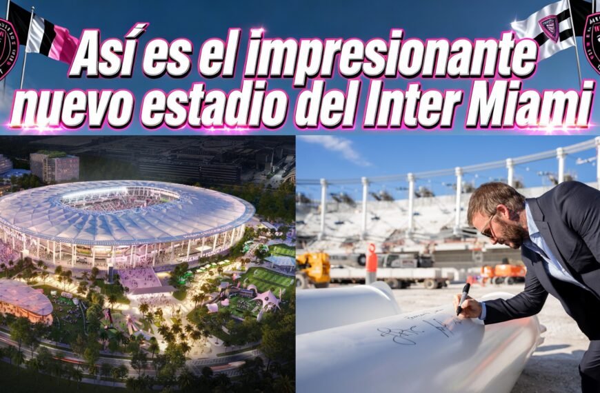 MLS: El Legado se Eleva: Mas, Mas y Beckham Firman la Última Viga del Miami Freedom Park