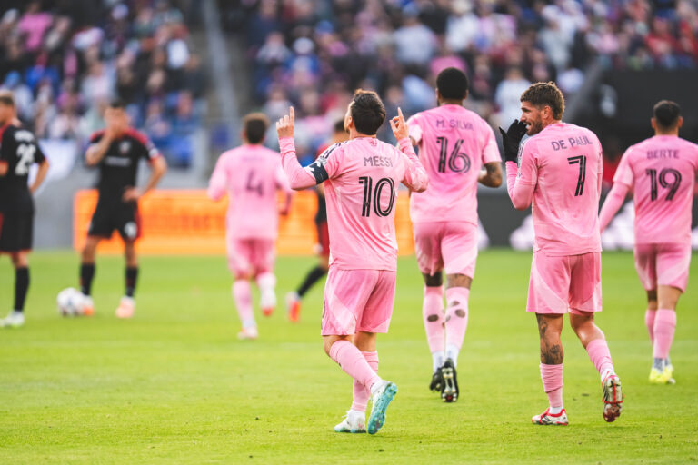 Messi marcó el gol del triunfo del Inter Miami.