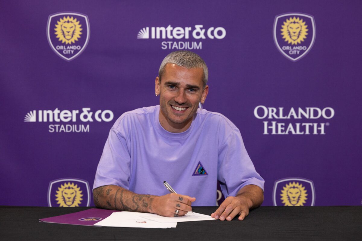 Antoine Griezmann nuevo jugador del Orlando City de la MLS.