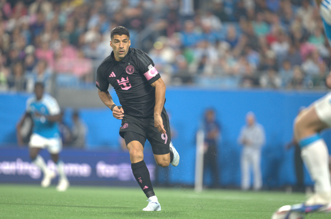 Luis Suárez reapareció en el encuentro de la MLS.