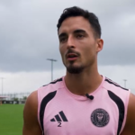 Gonzalo Luján, jugador de Inter Miami en la MLS.