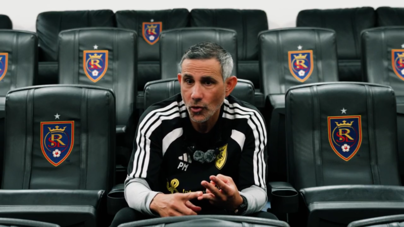 Pablo Mastroeni, entrenador del Real Salt Lake en la MLS.