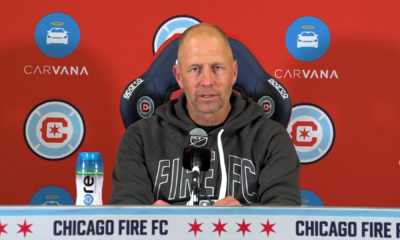 Gregg Berhalter, entrenador del Chicago Fire.