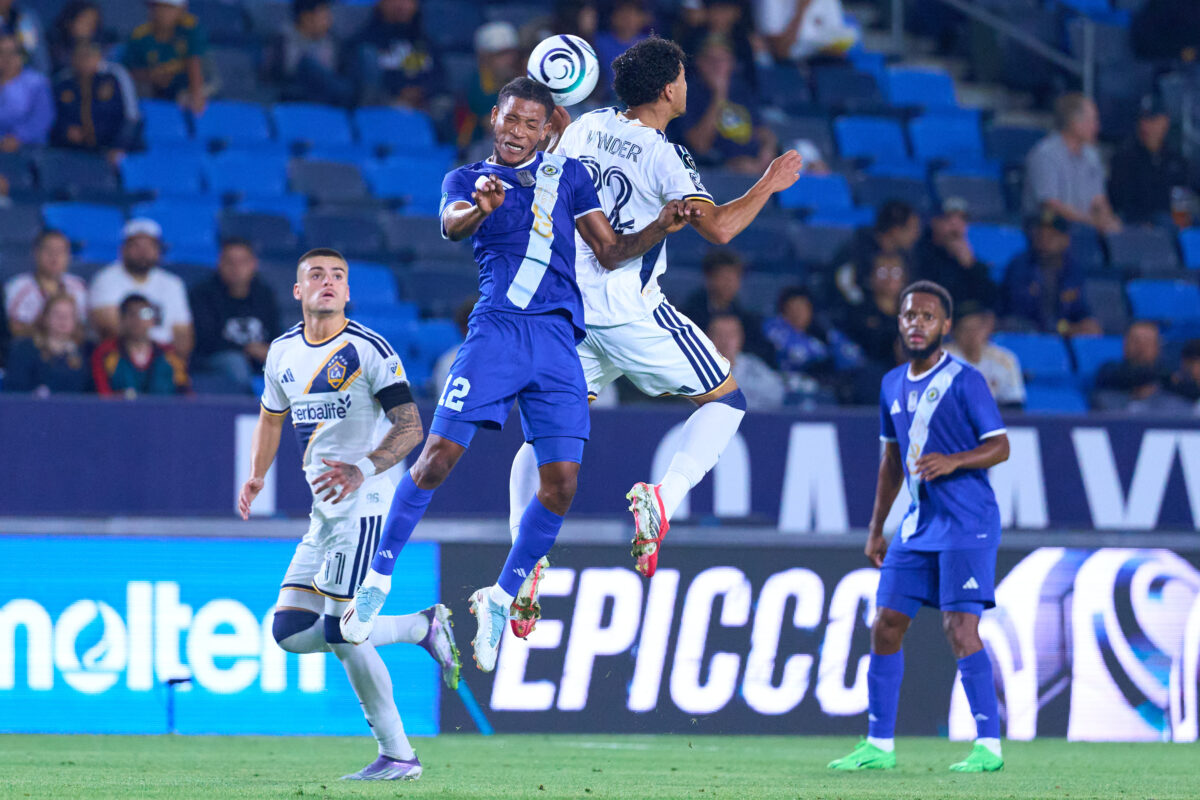 LA Galaxy de la MLS, se llevó la victoria. 