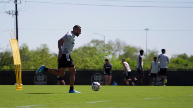 Houston Dynamo cerró preparación para el partido ante Austin FC.
