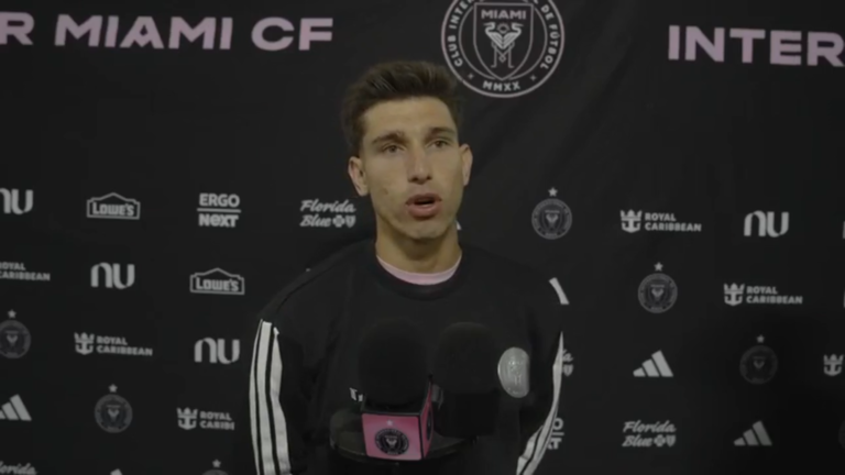 Facundo Mura, jugador de Inter Miami.