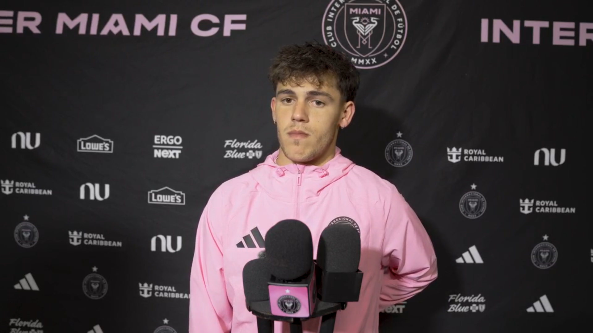 Noah Allen, jugador del Inter Miami.