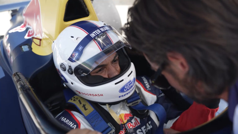 Los jugadores de Inter Miami se convirtieron en pilotos por un momento.