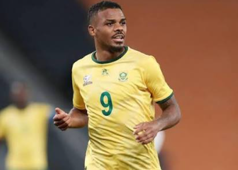 Lyle Foster con la selección de Sudáfrica
